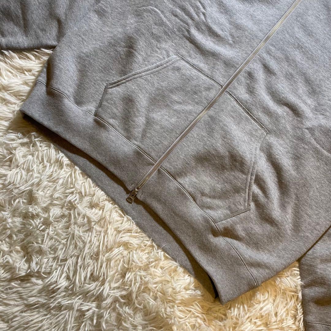 新品未使用 LOOPWHEELER ループウィラー ジップアップ パーカー L