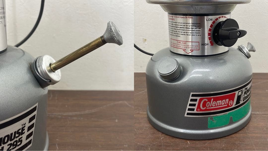 EJK48 コールマン ツーマントルランタン 89年12月製 295-700J