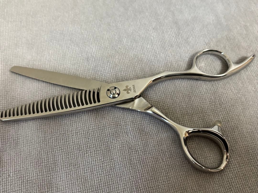 飛燕シザー　DOWA コバルトステップ　スキ率20% 立体ハンドル