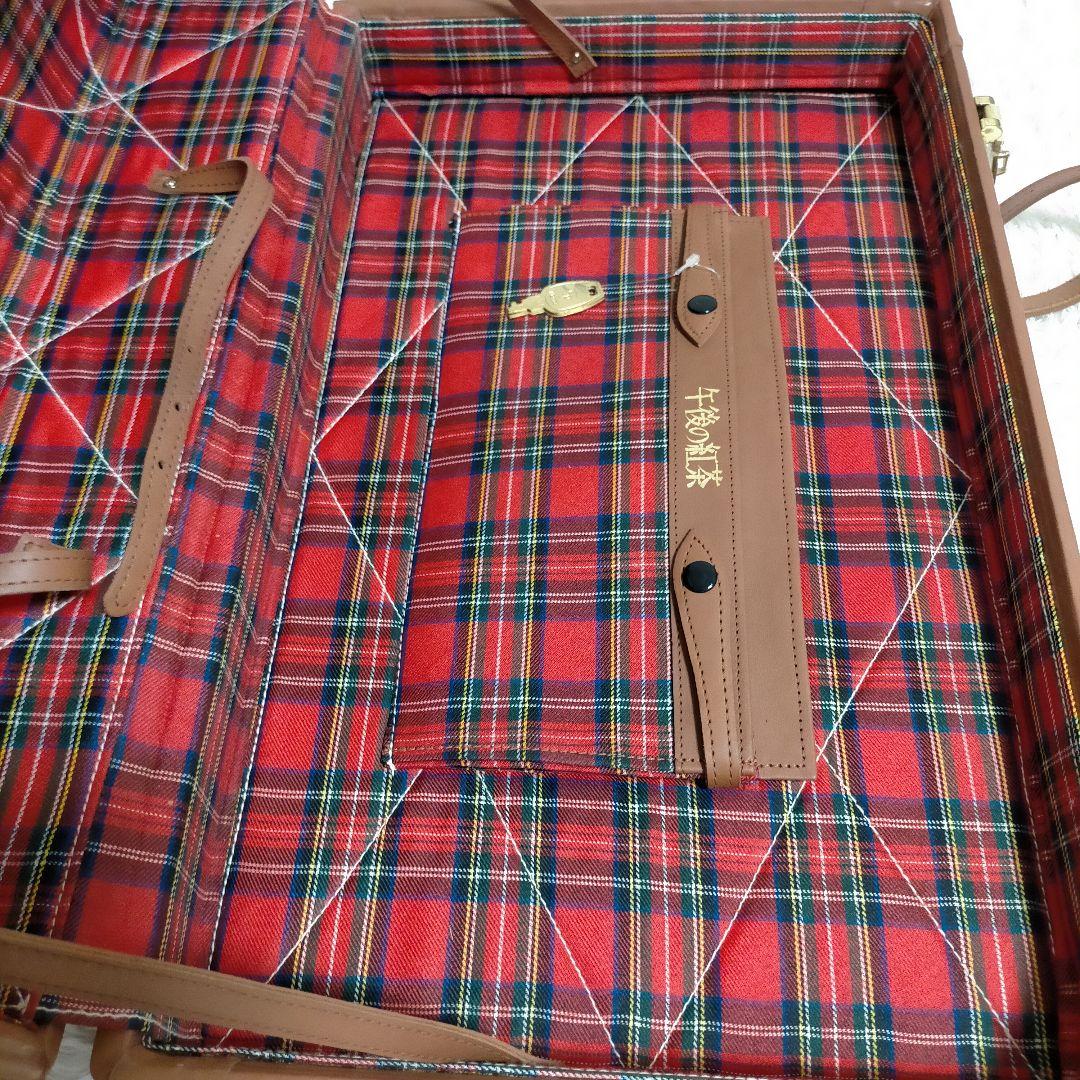 【希少 入手困難】 初代 コイズミトランク 午後の紅茶 オールレザースーツケース