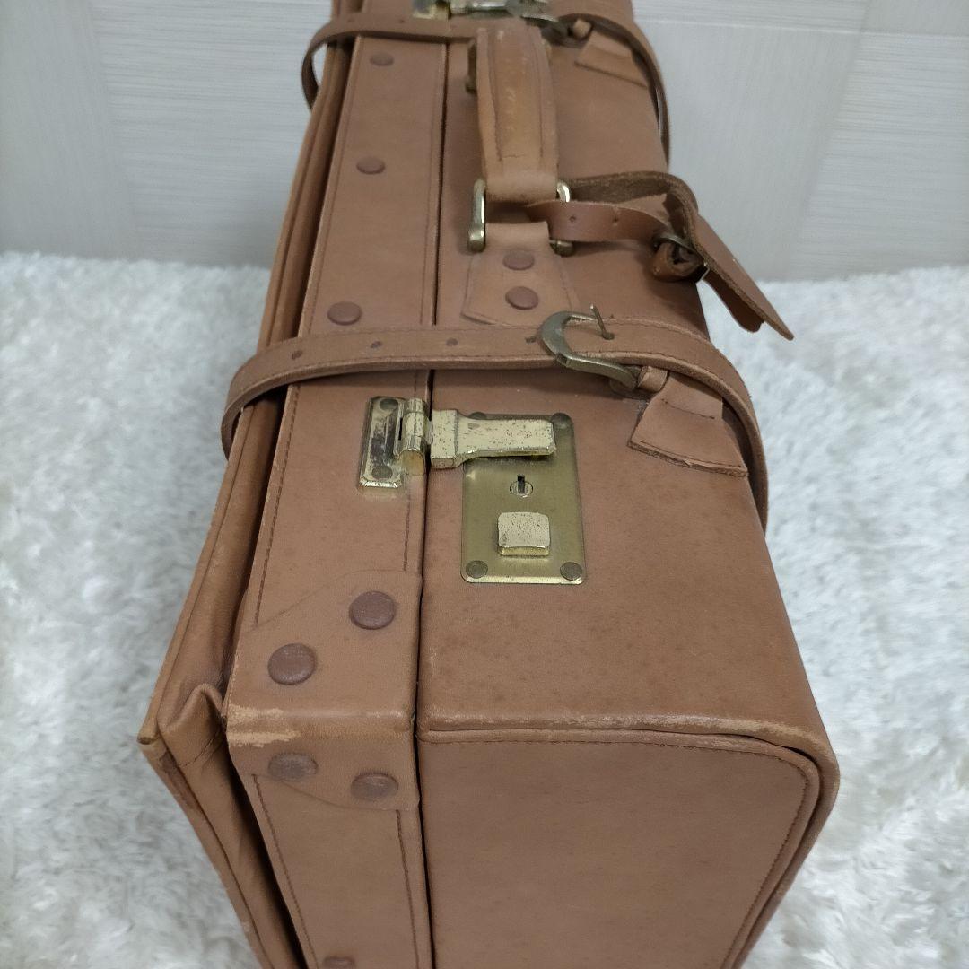 【希少 入手困難】 初代 コイズミトランク 午後の紅茶 オールレザースーツケース