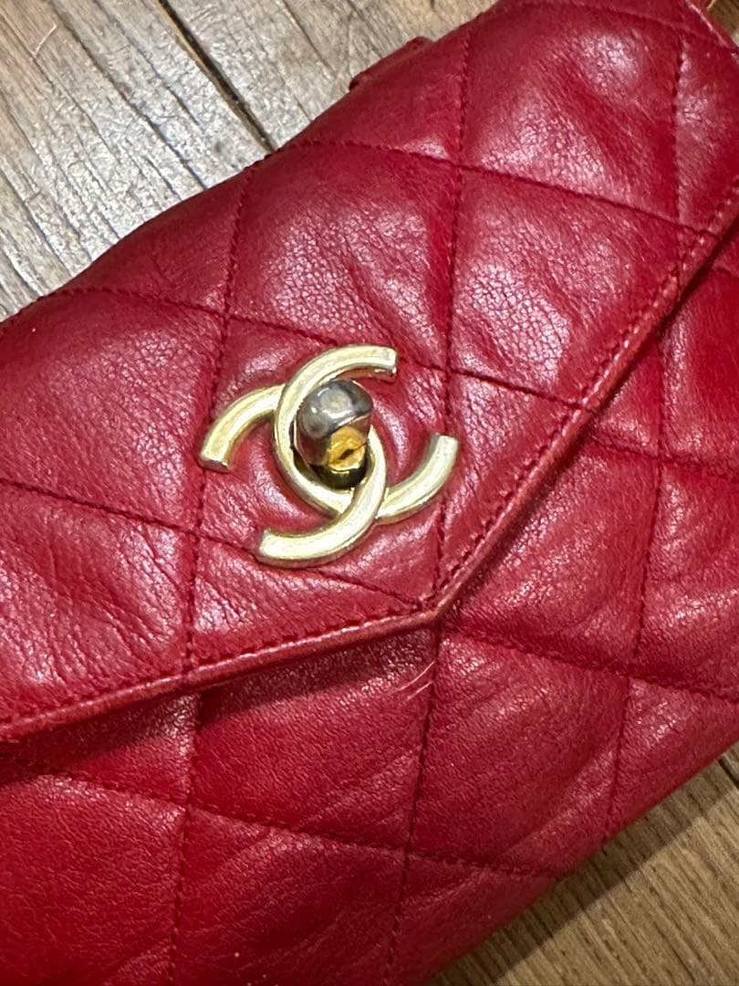 シャネル マトラッセ ピコローレ ターンロック ウエストポーチ チェーン バッグ