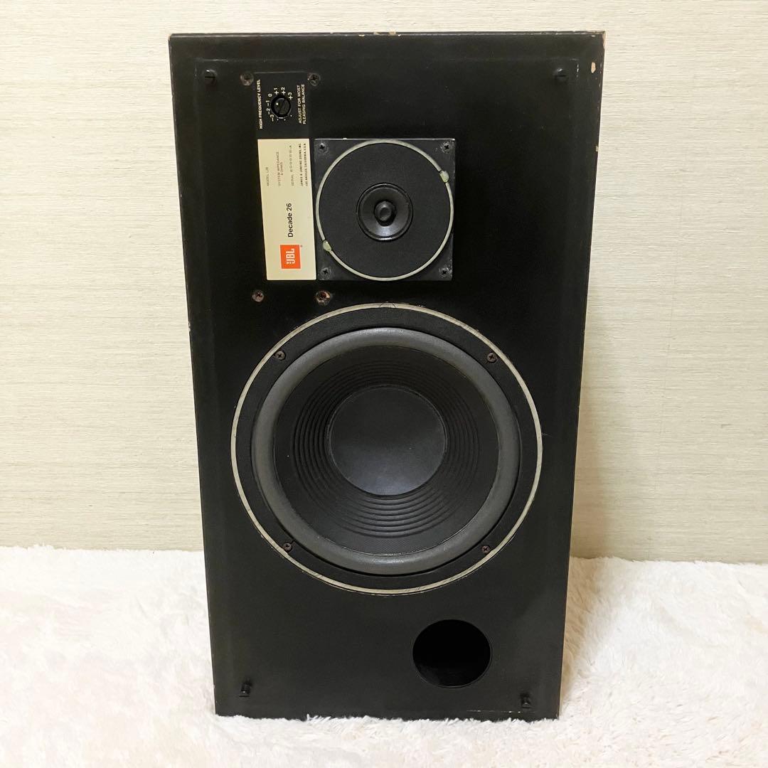 JBL MODEL L26 decade ペアスピーカー　エッジ交換済み