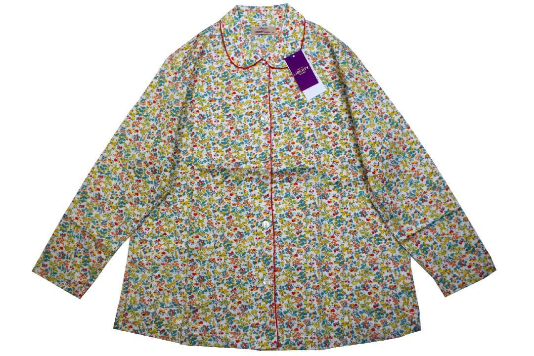 【新品】リバティ LIBERTY fabric春秋物パジャマ（M)　B