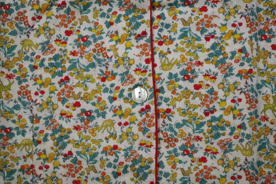 【新品】リバティ LIBERTY fabric春秋物パジャマ（M)　B