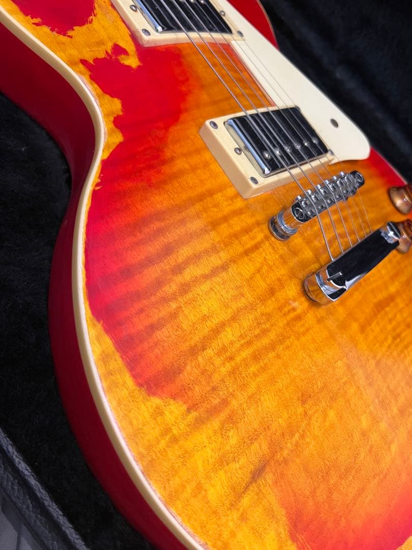 【km】Epiphone Les Paul Standard レリック加工