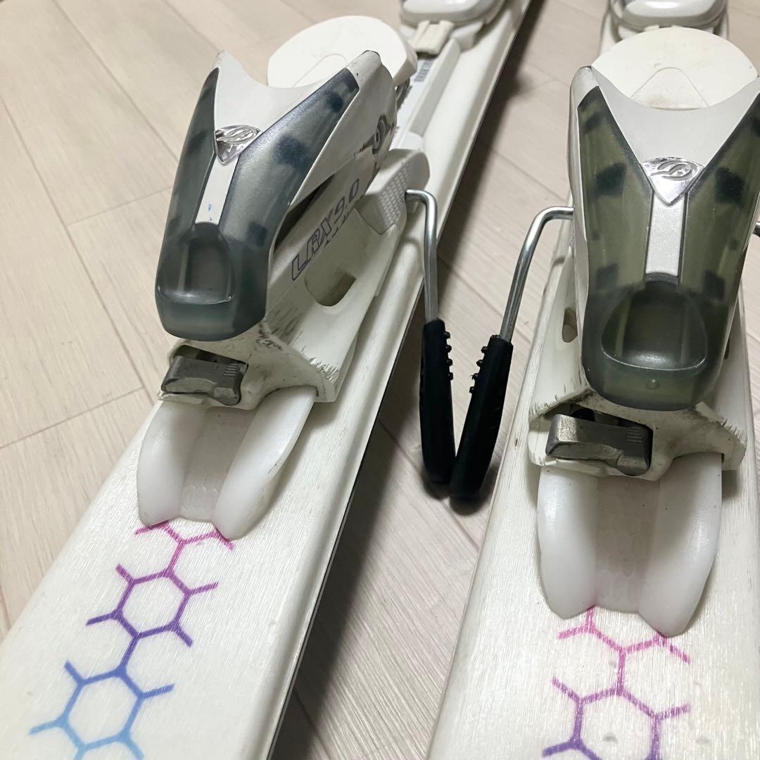 【良品】HEAD easy JOY ヘッド スキーセット142cm/ストック付