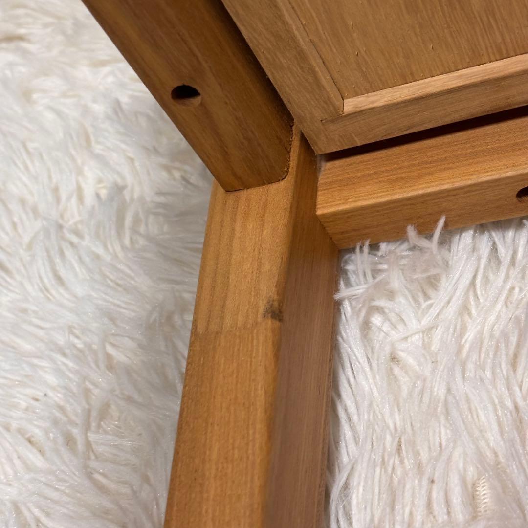 はなはな【美品】無印　ベッドサイドテーブル　廃盤　人気商品