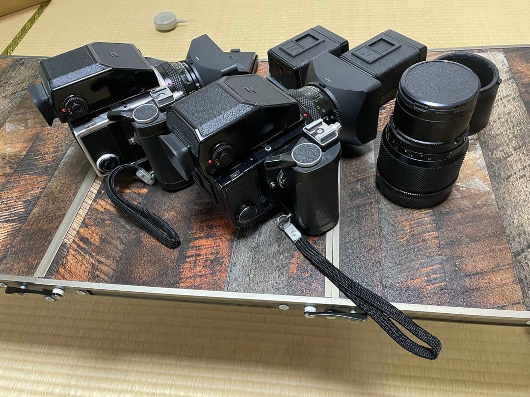 ブロニカ ETR フィルムカメラセット　２台セット