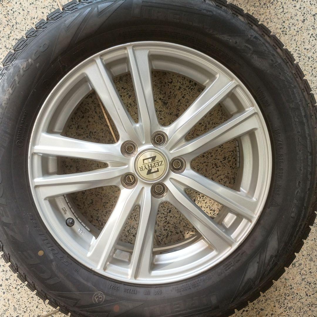 195/65R16 ピレリ アイスゼロ 新品 16インアルミ 4本 送料込み