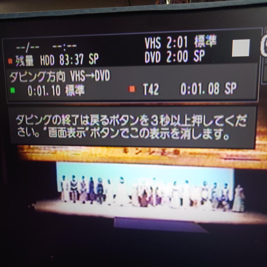 Panasonic DMR-XP21V VHS&DVDレコーダー