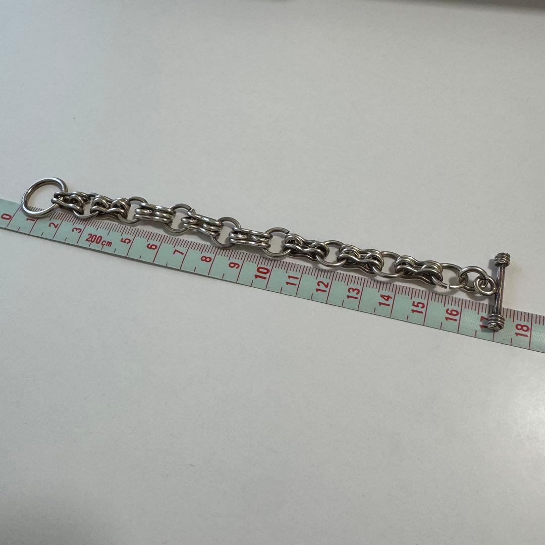 メキシカンジュエリー シルバー925 リンクチェーン ブレスレット