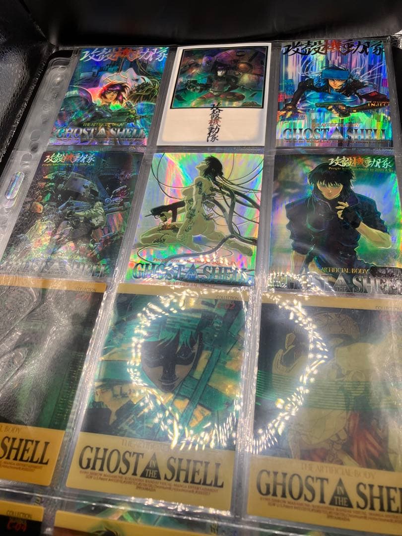 【コンプ】攻殻機動隊 クロミウムカード アマダ カードダス クリアカード