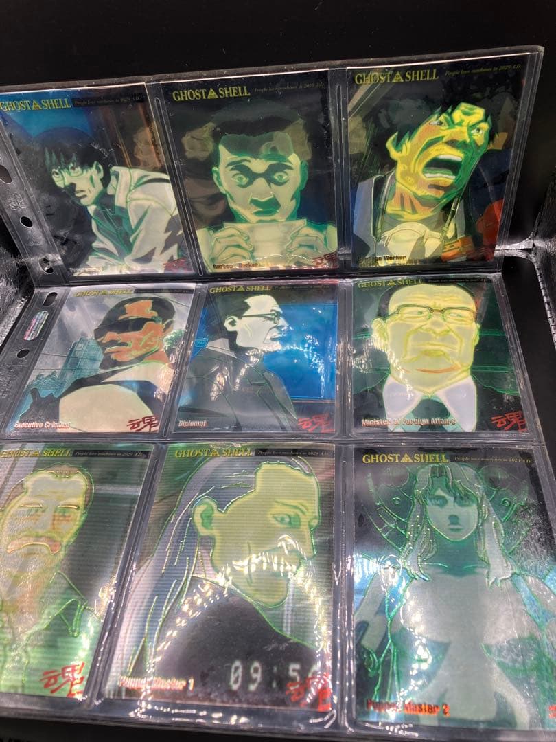 【コンプ】攻殻機動隊 クロミウムカード アマダ カードダス クリアカード