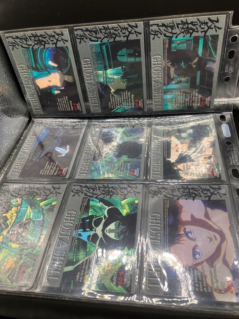 【コンプ】攻殻機動隊 クロミウムカード アマダ カードダス クリアカード