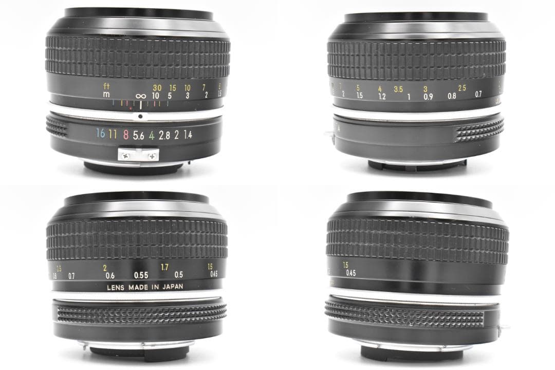 【美品】Nikon NIKKOR 非Ai 50mm F1.4 単焦点 レンズ