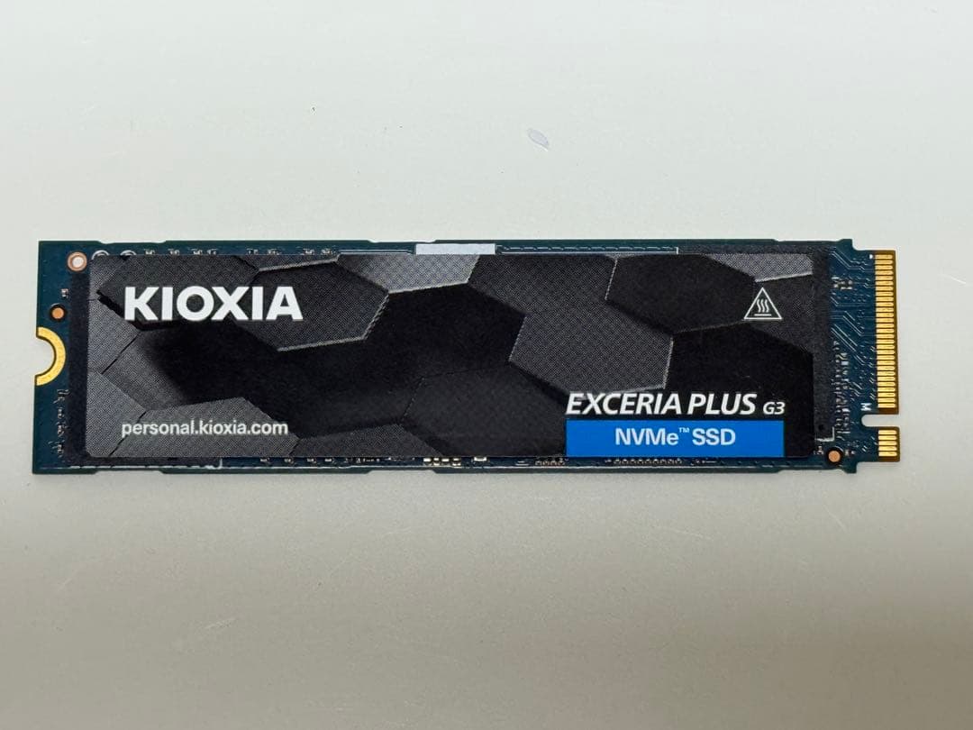 内蔵型SSD KIOXIA EXCERIA PLUS G3 2TB NVMe SSD