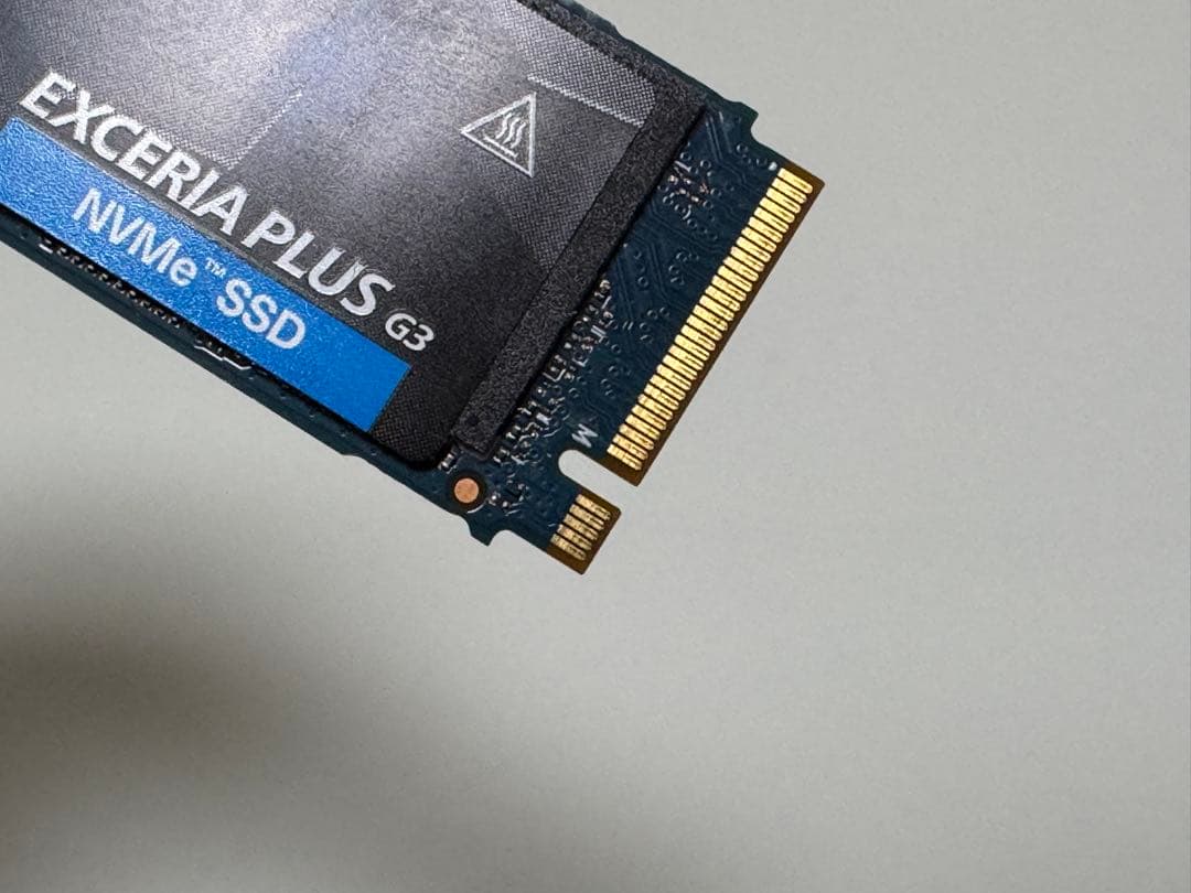 内蔵型SSD KIOXIA EXCERIA PLUS G3 2TB NVMe SSD