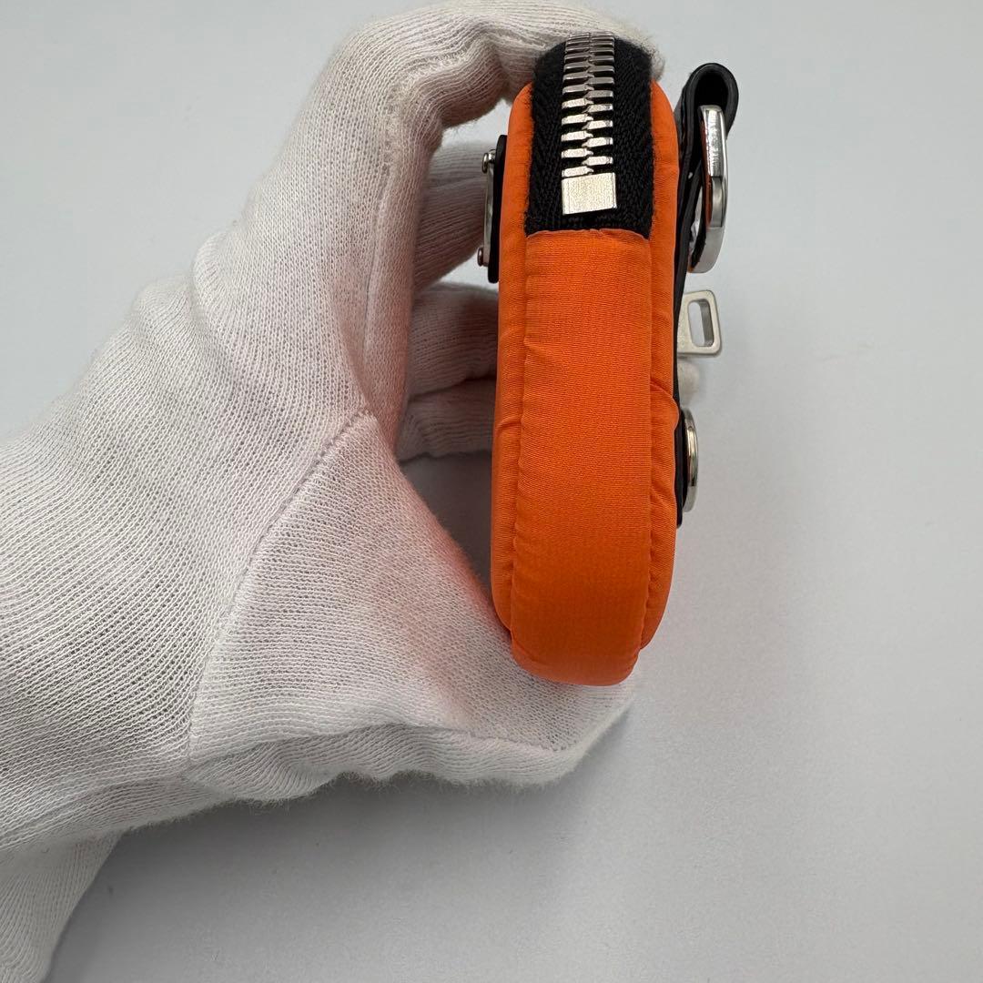 PRADA プラダ ケース キーホルダー ナイロン 小銭入れ 三角ロゴ