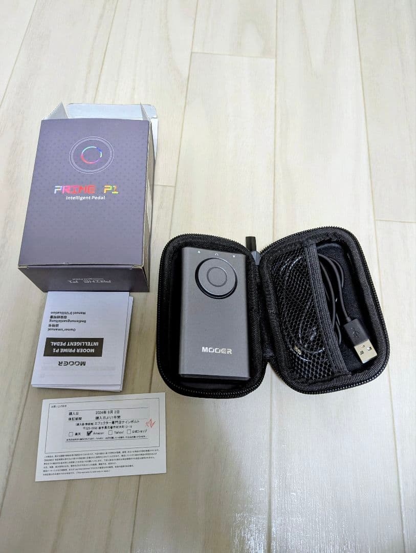 MOOER PRIME P1 インテリジェントペダル