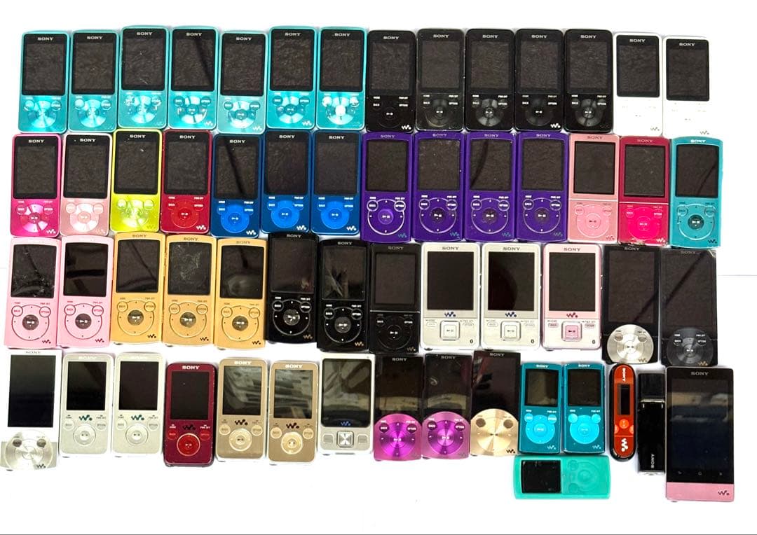 SONY ウォークマン ジャンク品 57台まとめセット