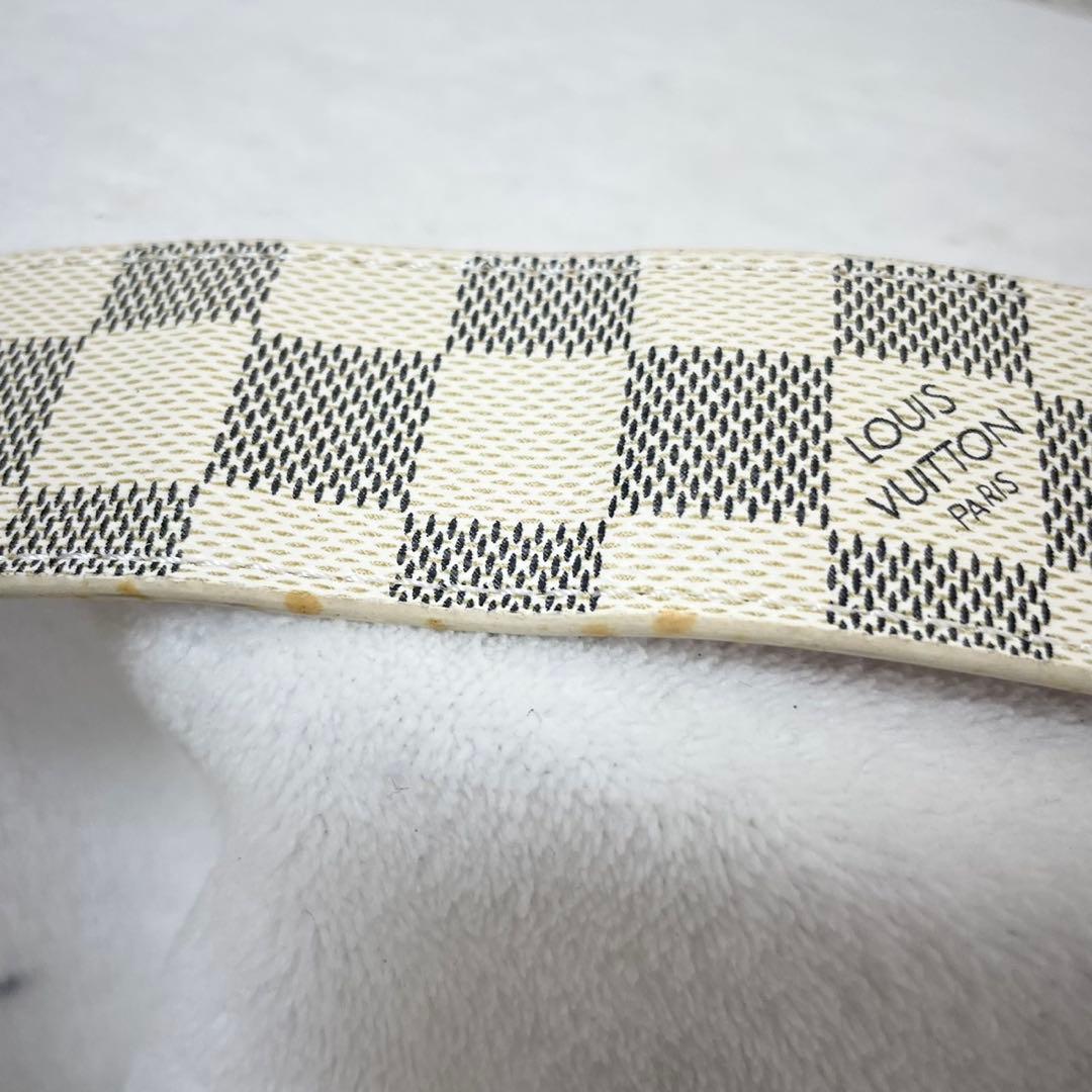 LOUISVUITTON ルイヴィトン　ベルト　ダミエ　レザー　本革