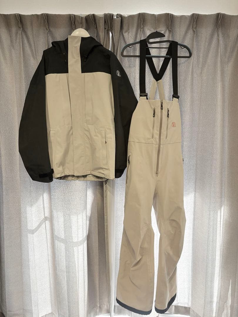UNFUDGE GENTLE JACKET BIBPANT セット
