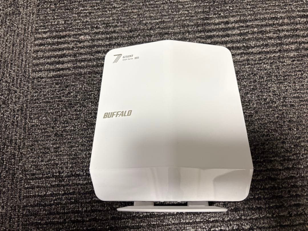 BUFFALO Wi-Fi 7 ルーター WSR6500BE6P-WH 中古