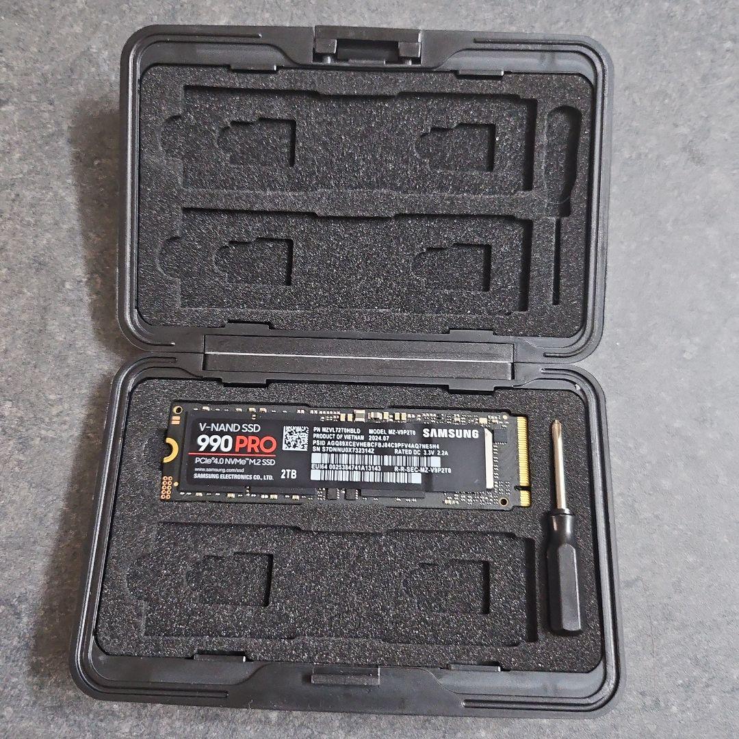 内蔵型SSD SAMSUNG 990 PRO 2TB SSD PCIe 4.0 NVMe