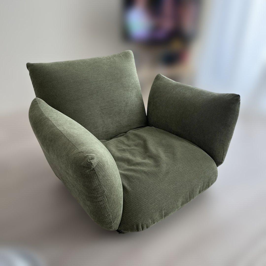 【無印良品】リクライニングフロアソファ1シーター