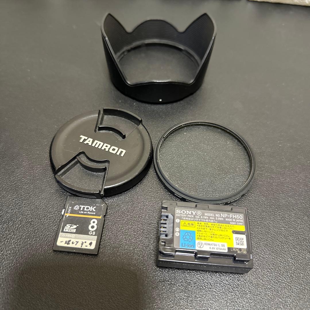 SONY α380 デジタル一眼レフカメラ　動作確認済　レンズセット　中古良品