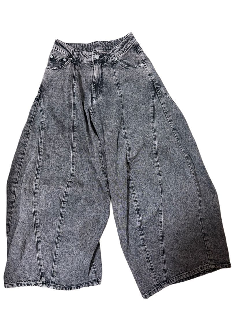 THE TOÉ Santorini Denim Pants ブラウン　XS
