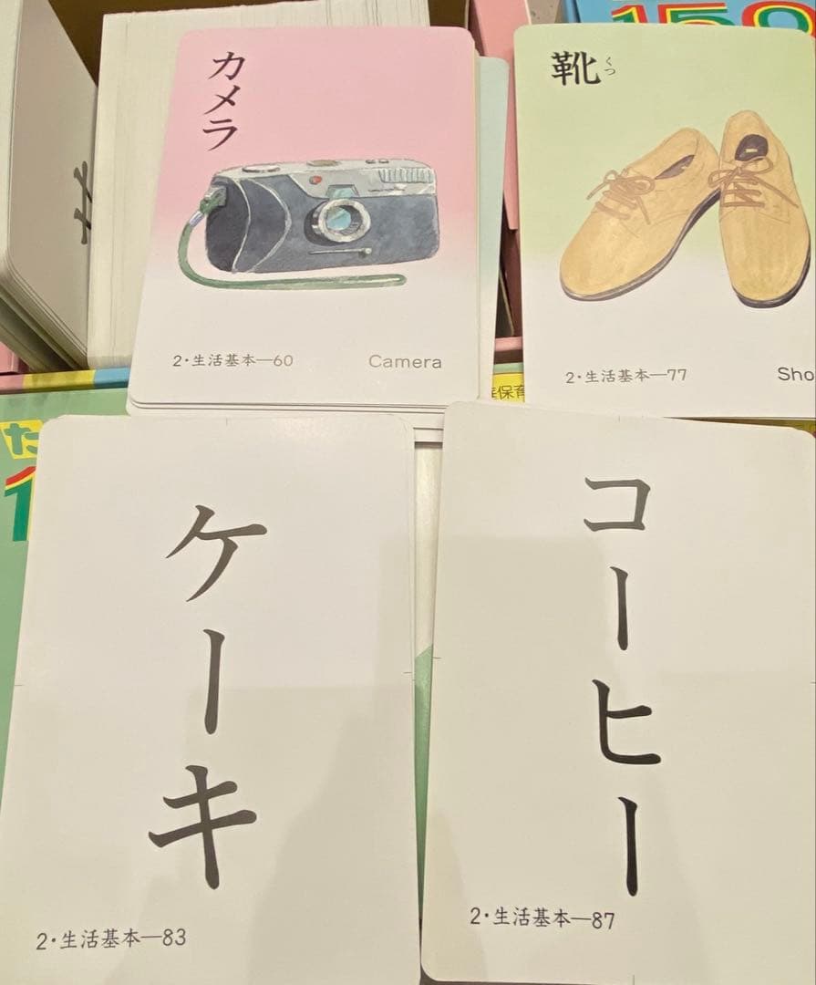 ⭐️家庭保育園　楽しい絵カード1500 CD(翻訳冊子付)セットフラッシュカード⭐️