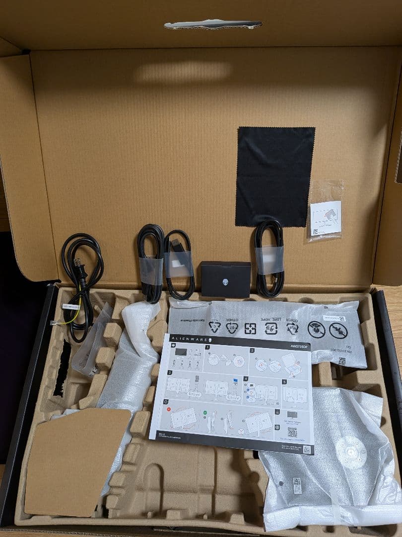 Alienware 27 QD-OLED AW2725DF ゲーミングモニター