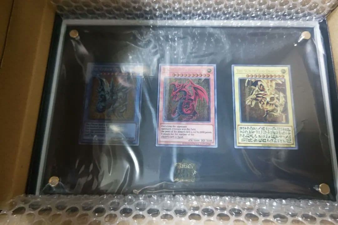 遊戯王　三幻神　スペシャルカードセット　ステンレス