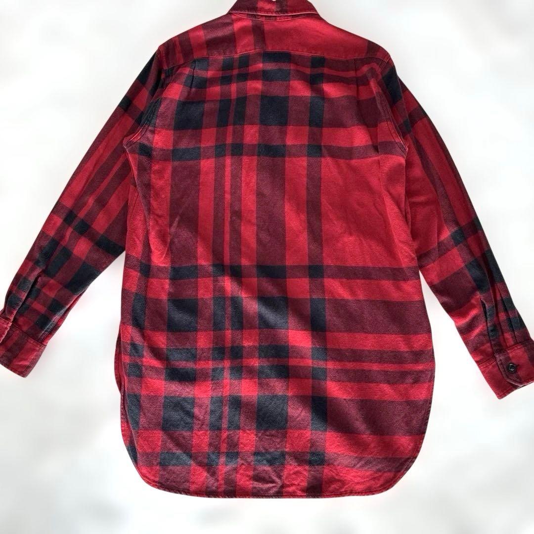 希少 エンジニアードガーメンツ バードシューターフランネルシャツ ロング USA