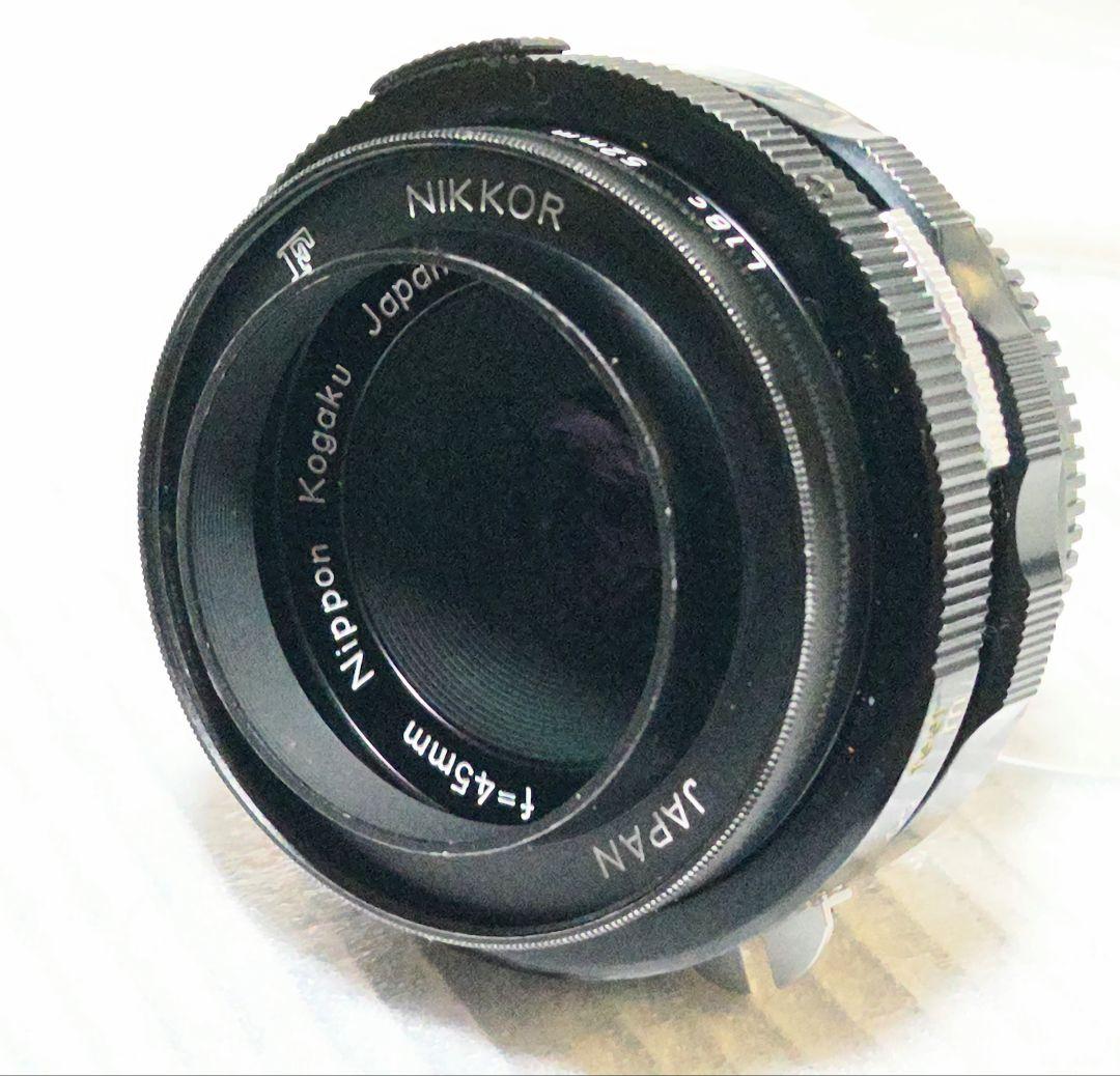ニコン GN Auto NIKKOR 45mm F2.8 レアフード付