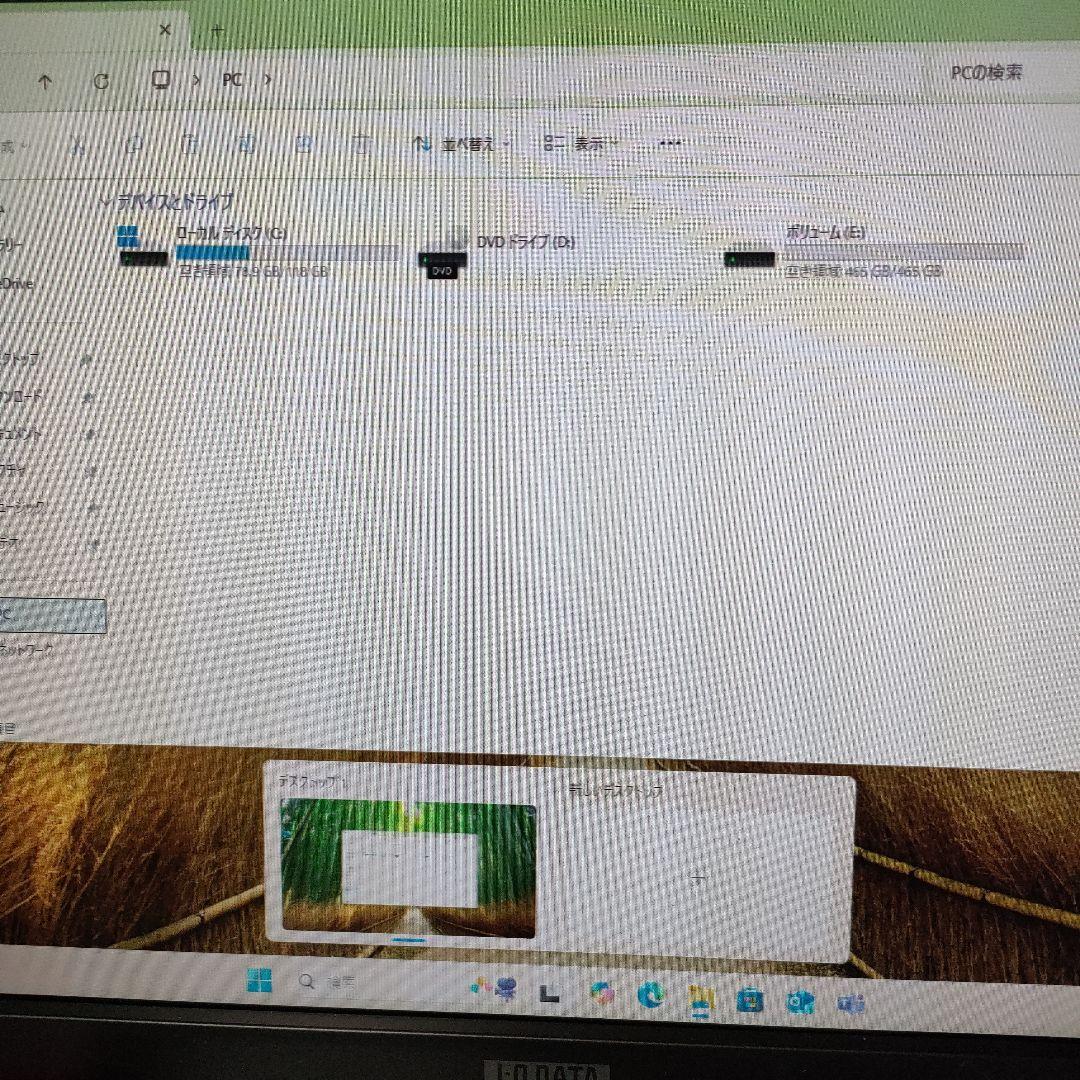 Windowsデスクトップ EPSON Endeavor AT994E 8GB Windows11 Pro