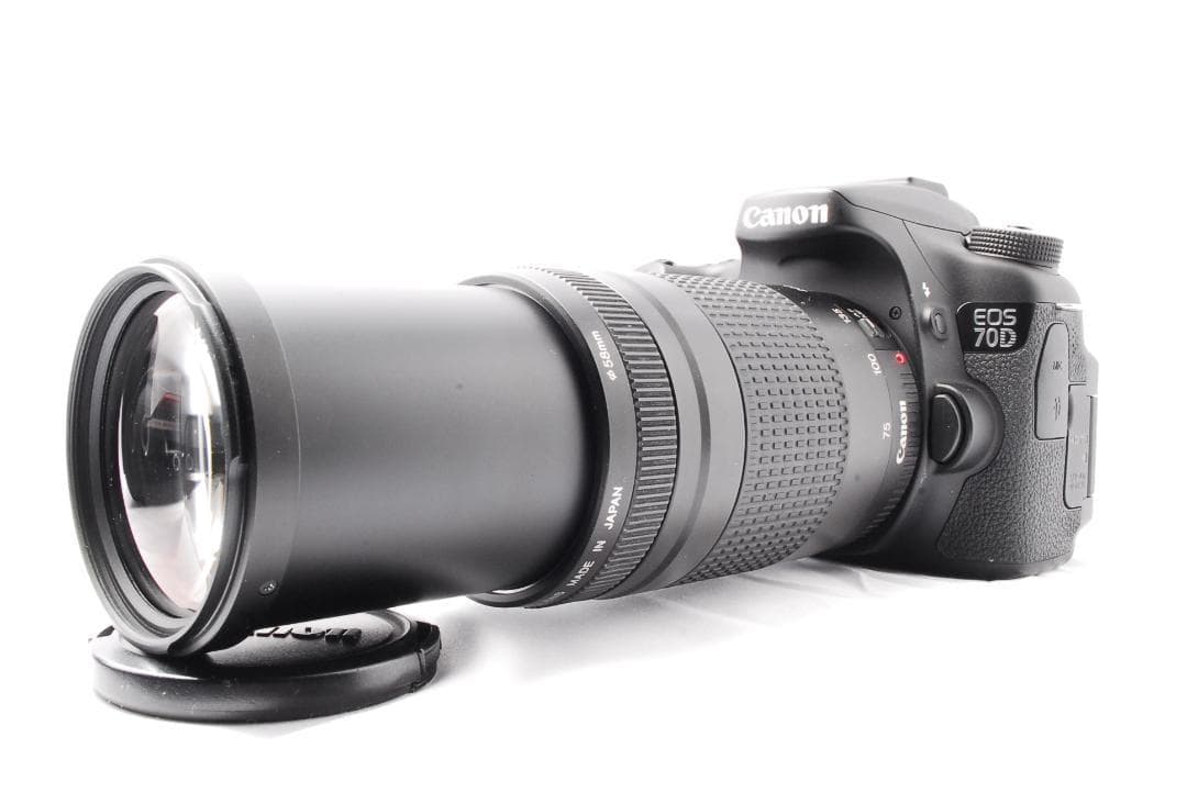 ショット数少❣️Canon EOS 70D ダブルレンズセット Wi-Fi搭載