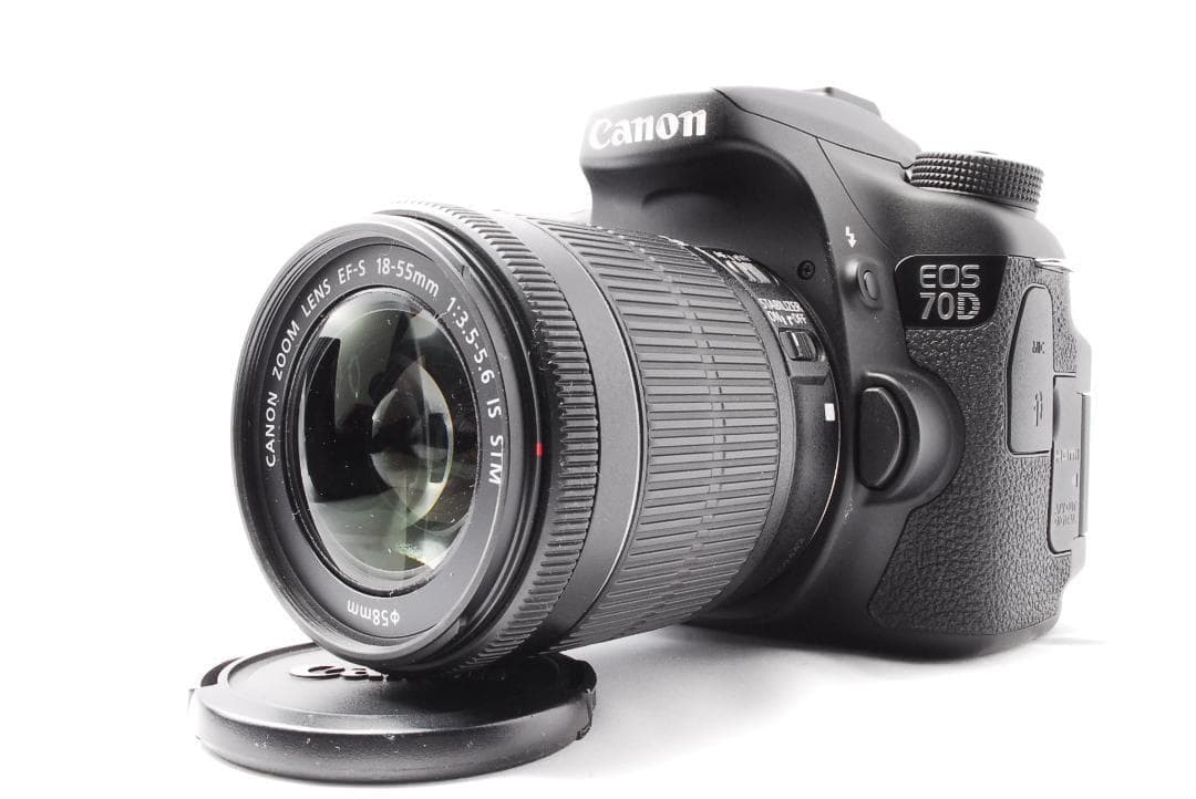 ショット数少❣️Canon EOS 70D ダブルレンズセット Wi-Fi搭載
