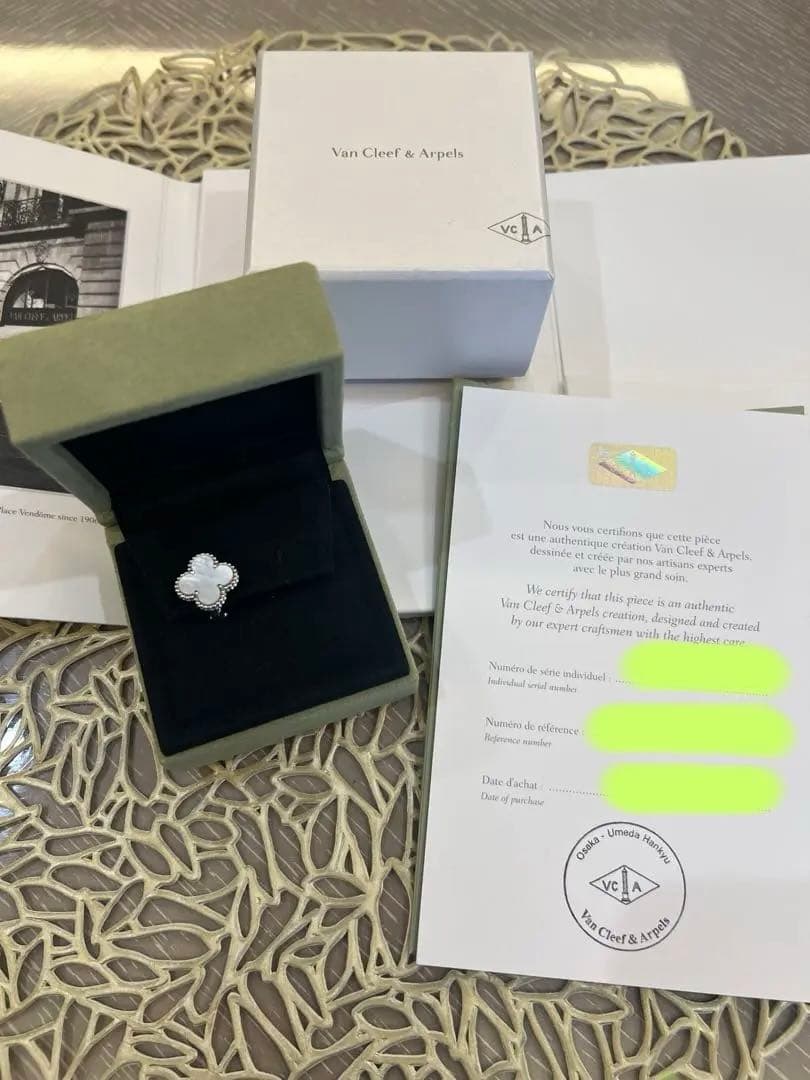 ヴァンクリーフ　ヴィンテージアルハンブラ　イヤリング　（片耳）