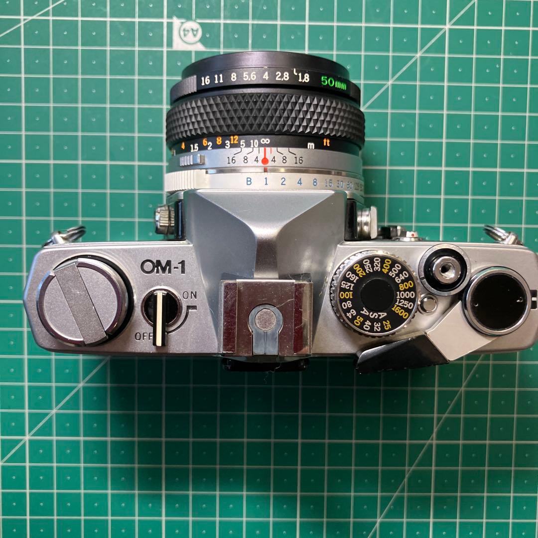 Olympus OM-1 フィルムカメラ F.ZUIKO 50mm F1.8