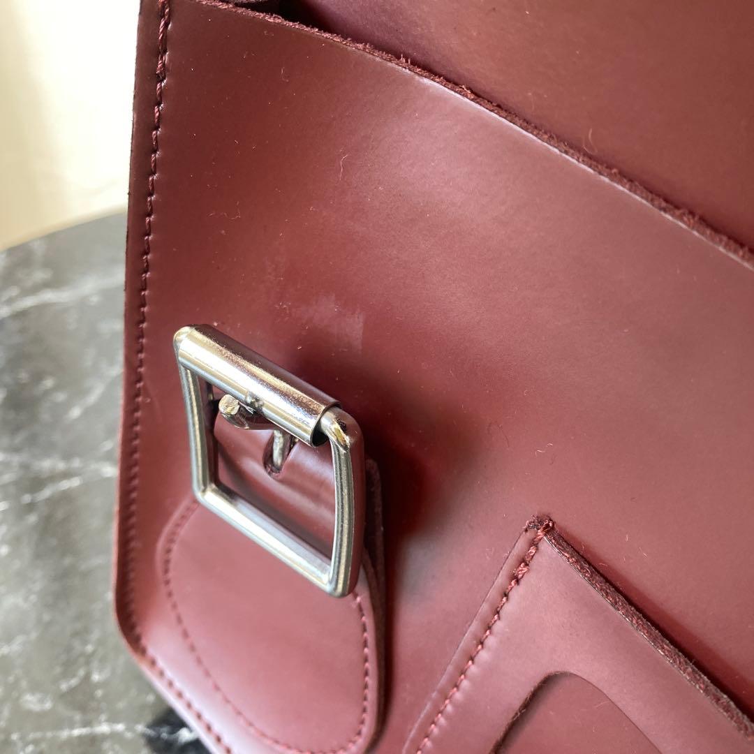 ドクターマーチン サッチェルバッグ ショルダーバック 11インチ ボルドー