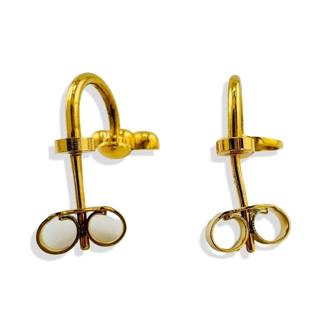 ルイヴィトン ブックル ドレイユ・ブルーミング ピアス モノグラム ゴールド