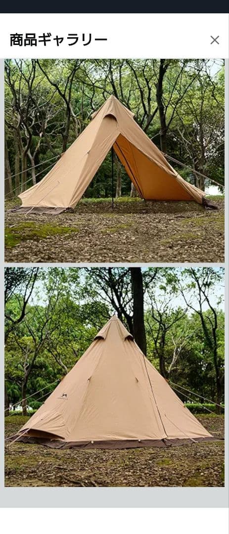 TOMOUNTワンポールテント＆ムササビタープセット TC素材