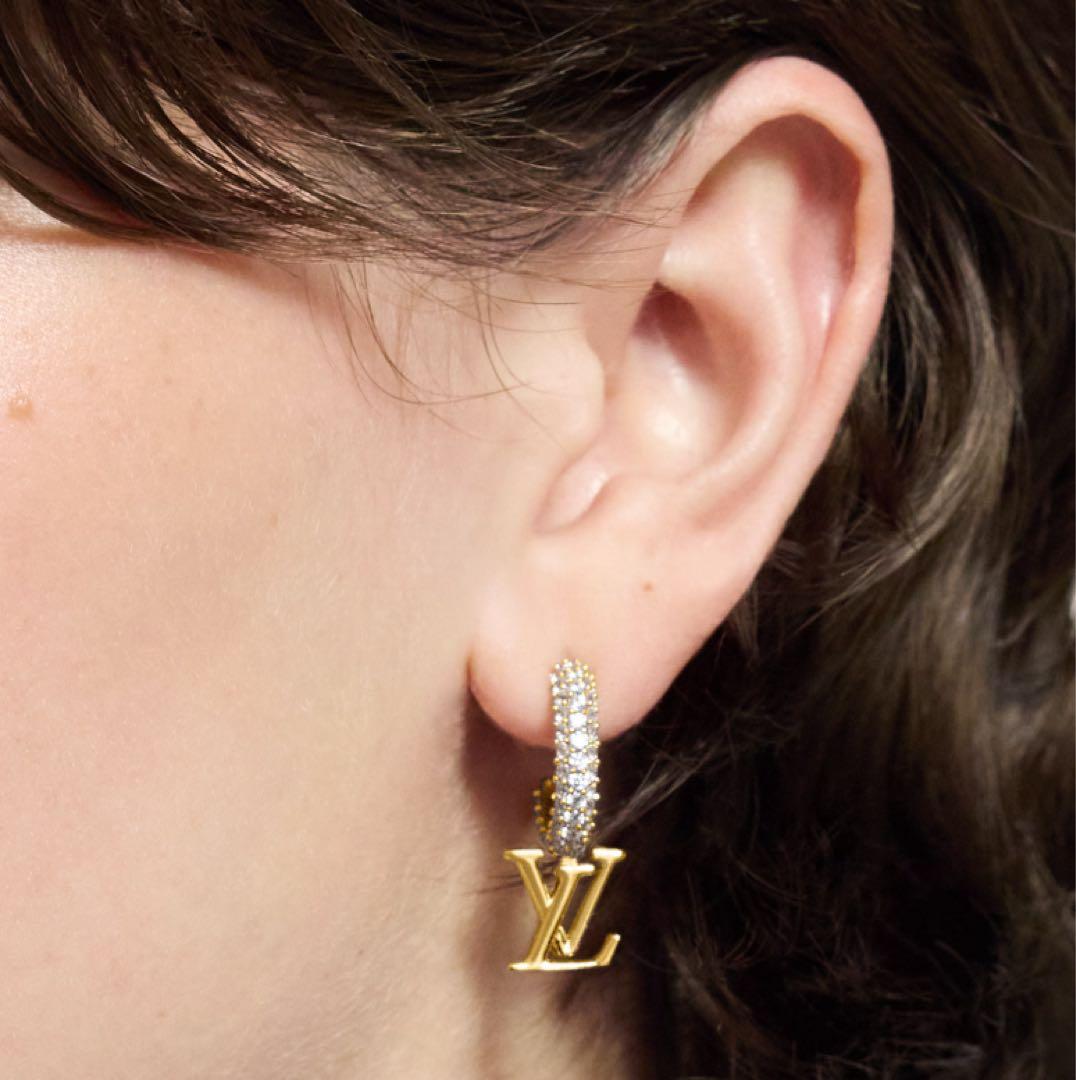 ピアス フープ・LV アイコニックGold 片方のみ