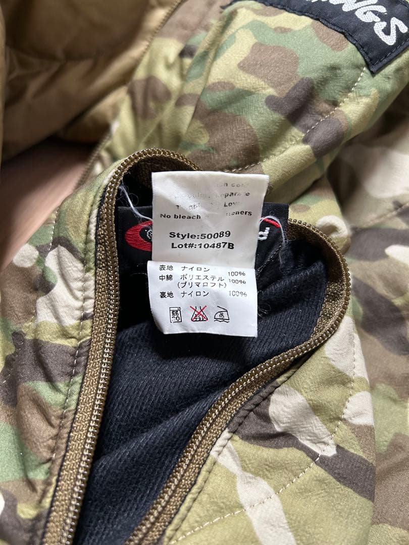 WILDTHINGSマルチカムリバーシブルジャケット　XSサイズ