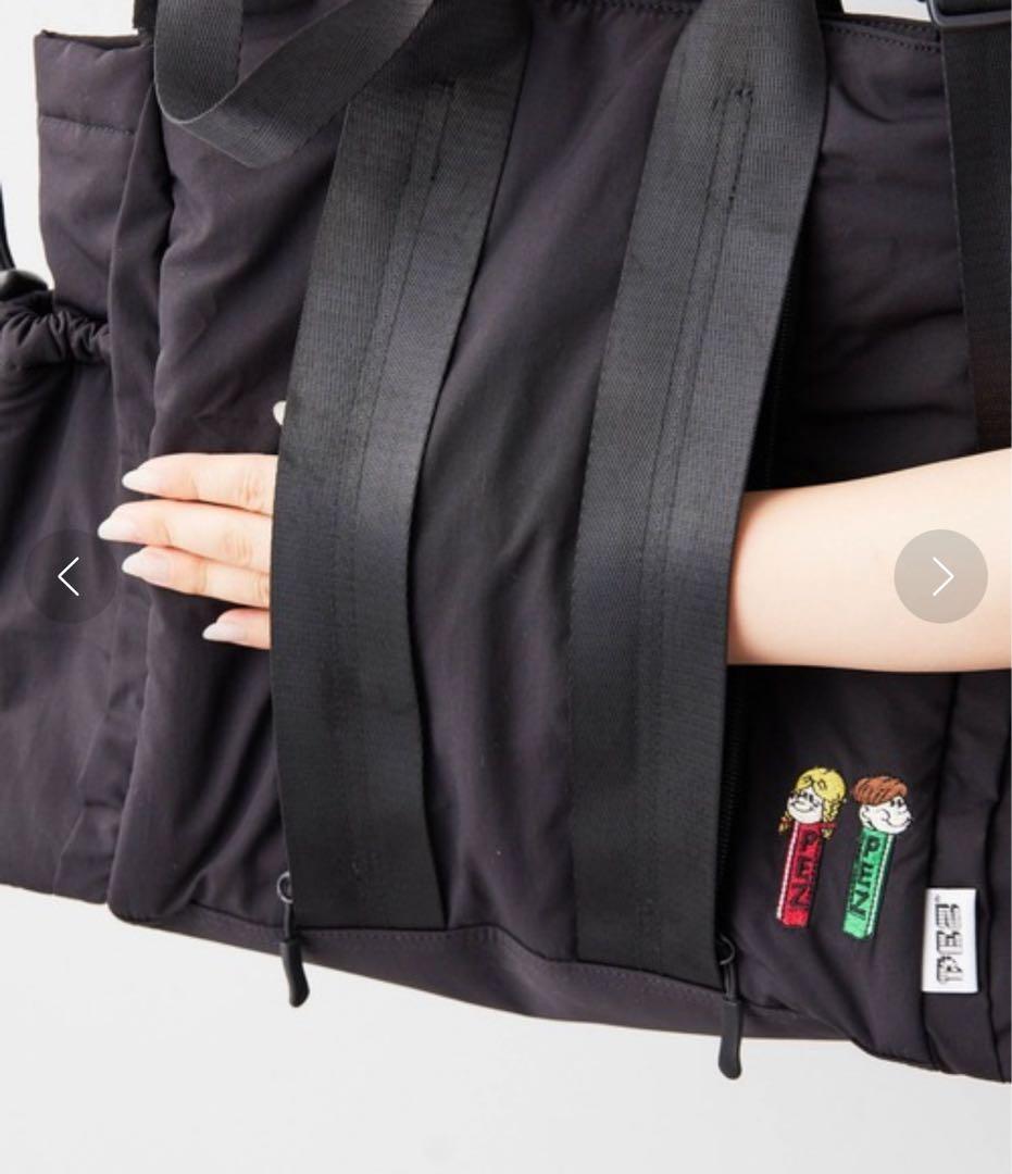 【美品】 ear PAPILLONNER×PEZ ペアレンツバッグ ポーチ付き