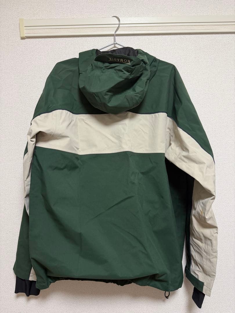 NOMADIK スノーボードジャケット グリーン