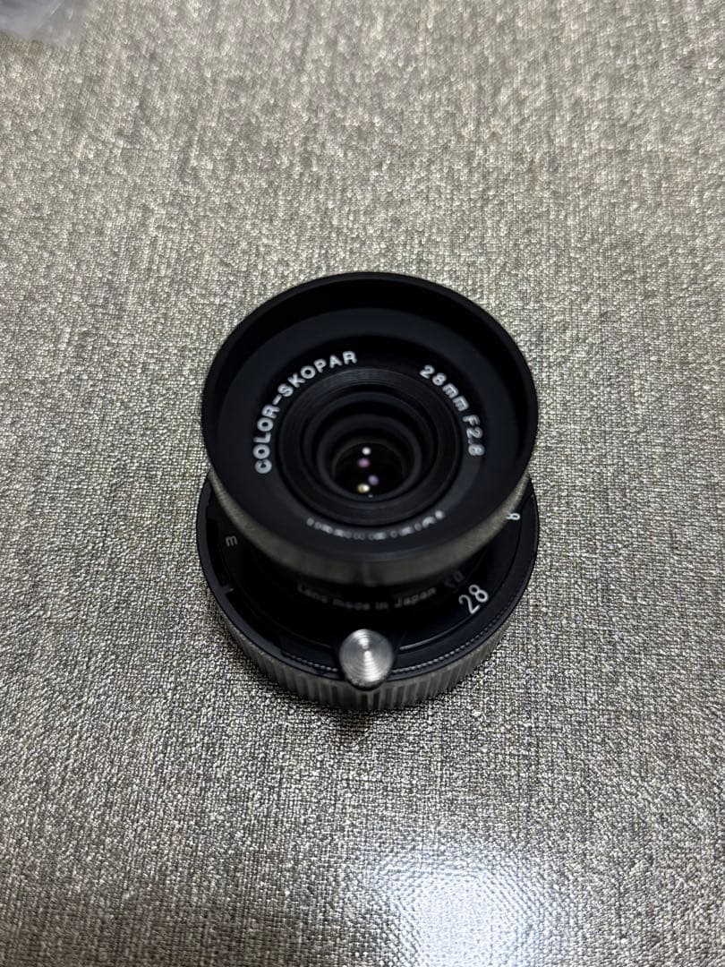 2025年4月購入 COLOR-SKOPAR 28mm F2.8 Asp